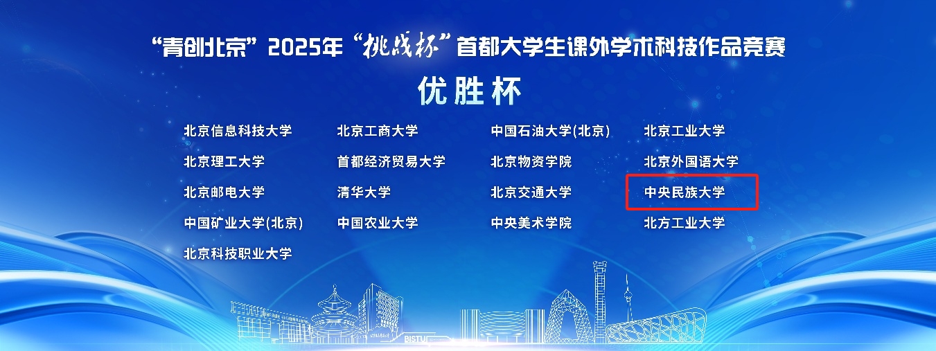 特等奖x9,再捧首都“优胜杯”-中央民族大学新闻网